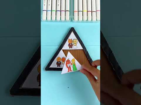 Italian Brainroot family#Parade night carnival#New triangular cardboard puzzles#gameplay#trending