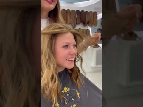 LOOK AT HER SMILE!! #humanhairwig #hairstyle #customwigs #hairloss #hairlosswigs