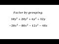 Mastering Factor by Grouping Techniques