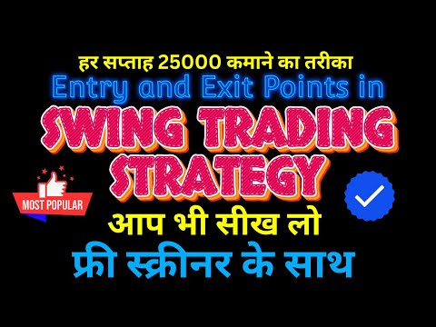 How to Place Perfect Stop Loss, Entry, Exit in Swing Trading, 100% Accurate Strategies Explained,