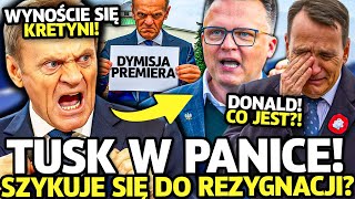 TUSK W PANICE! OSZUSTWO WYSZŁO NA JAW! PREMIER ZNOWU SKOMPRIMOTWAŁ POLSKĘ I POLAKÓW!