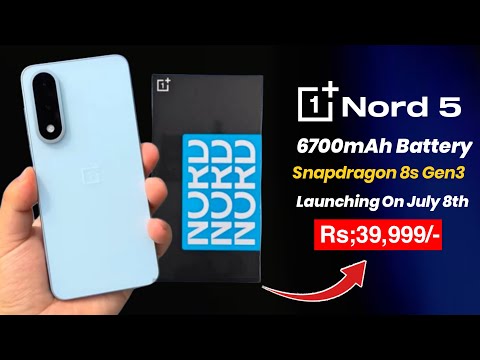 Oneplus Nord 5 India Launch Date Confirmed | OnePlus Nord 5 Full Specs & Price In India