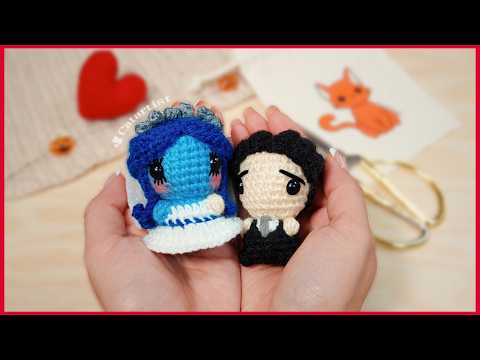 😍 Emily Amigurumi - Crochet Tutorial paso a paso 💙 CORPSE BRIDE movie | Sin costura