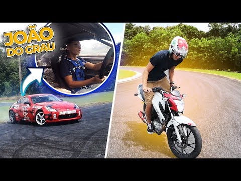 ELE ME ENSINOU A FAZER DRIFT DE MOTO!