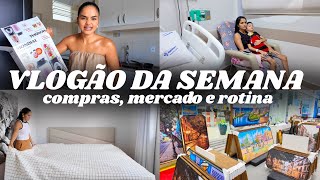 COMPRAS PRA CASA, HOSPITAL, MERCADO E  ORGANIZAÇÃO NA COZINHA