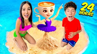 24 HORAS EN UNA ISLA!!