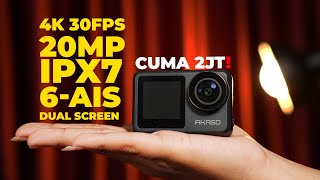 AKASO Brave 7 LE Review – Kamera Action Murah, Dual Screen & 4K!