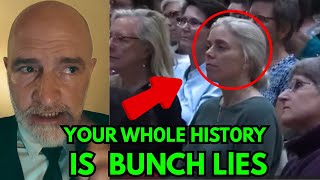 Bold Professor Gives a BONE CHILLING Speech On WHlTE History LlES Leaves WHlTE Audience ANGRY