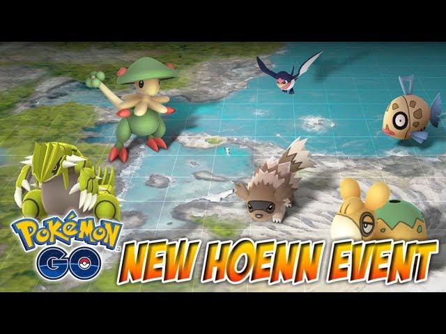 Pokemon GO HOENN EVENT *LIVE*