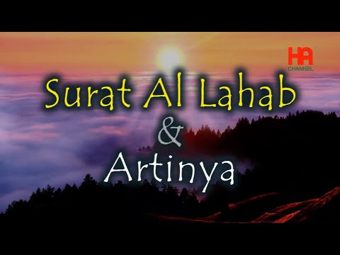 Surat Al Lahab dan Artinya Bahasa Indonesia