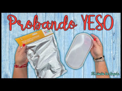 Manualidades con YESO♻️DIY manualidades faciles y decoupage