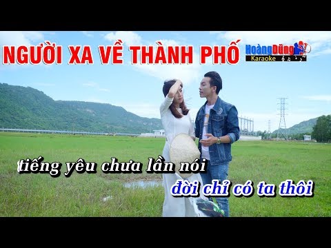 Karaoke Rumba Người Xa Về Thành Phố – Hoàng Dũng Karaoke