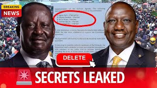 🚨 SECRETS LEAKED! Ruto & Raila’s 5 Member TEAM UNMASKED—The DARK AGENDA Behind the UDA ODM Deal!