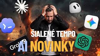 AI NOVINKY v Claude, ChatGPT, Grok či od Google! 🔥 Tempo je šialené! 🫨