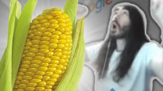 Charlie found the corn