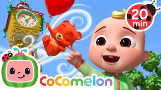 Hickory Dickory: The Bear and the Giant Clock! 🎈 | CoComelon Animal Time - Kids Songs