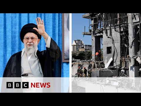 YouTube video thumbnail: Iran and Israel Launch Further Strikes as Israeli Hospital Is Damaged