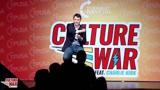 Why is Charlie Kirk trying to scrub this clip from the internet?