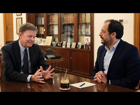YouTube video thumbnail: UN Special Representative Expresses Disappointment at Talks' Progress Upon Departure From Cyprus