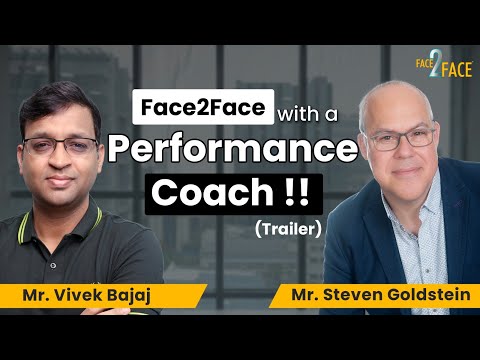 Mastering the Mental Game of Trading !! #Face2Face (Trailer) | Steven Goldstein | Vivek Bajaj