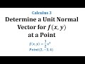 Gradient and Normal Vectors