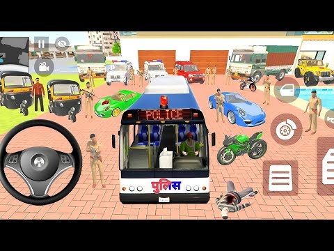 Purchase new Modified Bus Delivery 🚨💥Indian Theft Auto Simulator 💥🤩 Indian Bikes Driving 3d Game