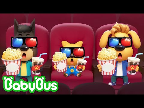 Primeira Vez Que Dodô Vai ao Cinema | Detetive Labrador | Desenhos Animados 🐼 por BabyBus