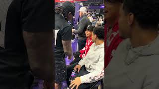 Pulling up to the UW basketball game