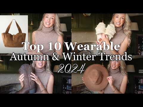 10 WEARABLE TRENDS FOR AUTUMN WINTER 2024 + OUTFIT IDEAS 🤎