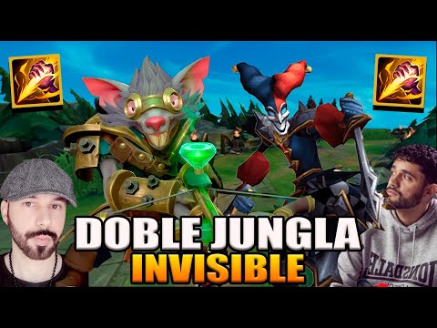 DOBLE JUNGLA INVISIBLE! LA ESTRATEGIA MAS OP PRARA DESTRUIR PARTIDAS! FT @SeVenJungle