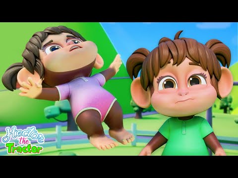 Five Little Monkeys + More Nursery Rhymes for Children by hector the Tractor