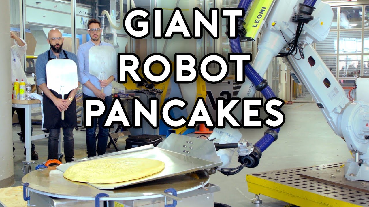 Binging with Babish: Pancakes from Uncle Buck (feat. Dan Souza and a Giant Robot)