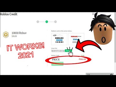 how to get robux with fake credit card 2021