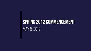 Spring 2012 Commencement
