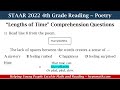 Exploring Poetry Elements for 4th Grade Reading