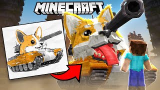 I Added YOUR Drawings in Minecraft! #12
