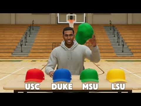 UNRELEASED College Basketball 26 ROAD TO GLORY Created by AI! MY FIRST DAY IN COLLEGE..