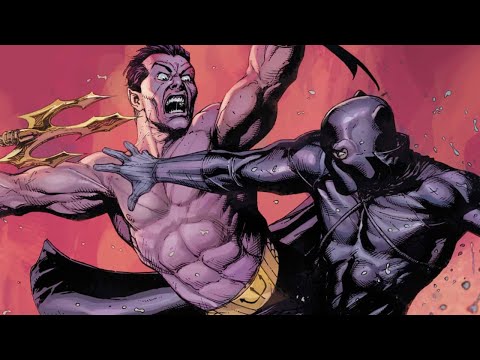Why Does Black Panther Hate Namor? 🐱🧜‍♂️ #SHORTS