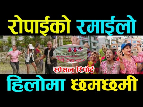 काठमाडौंको गोकर्णेश्वर नगरपालिकाको शिवचोकमा रोपाइँ उत्सव मनाइएको छ,  हिलोमा धान रोपेका छन्