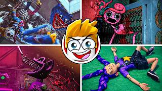 挑戰打倒1到5章所有POPPY PLAYTIME BOSS！結果我能成功嗎！？