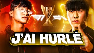 T1 vs HLE🔥J'AI HURLÉ, FAKER MONTRE QU'IL EST LE GOAT ?