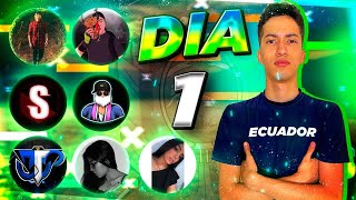 LOS REYES DEL ECUADOR! TORNEO DE PVPS CON YOUTUBERS DE FREE FIRE! GRUPO 1