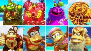 Donkey Kong Island DLC - All Statues Unlocked (DK Bananza)