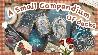 Tarot Collection Update! 🤗 | A peek into my recent tarot finds and New Decks! 🌹