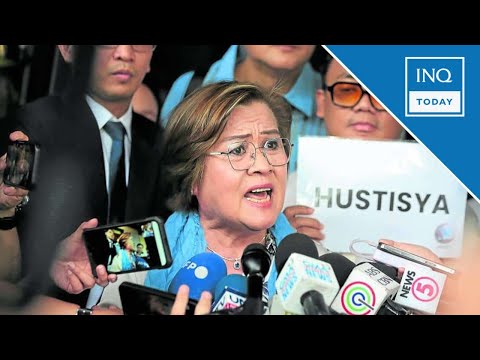 YouTube video thumbnail: De Lima Seeks Probe of DOJ Prosecutors for ‘Grave Misconduct’