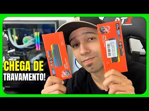 Instalando 32GB de Memória RAM no PC Gamer - XPG D45G
