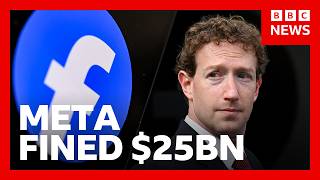 YouTube video thumbnail:  Meta Fined $25bn Over User Data Privacy 'Lies' 