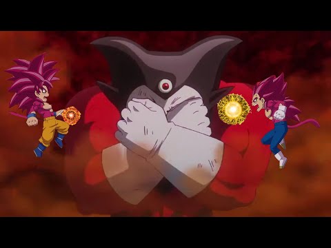 Dragon Ball Daima Episode 19 - Goku Vegeta Super Saiyan 4 mengalahkan Gomah