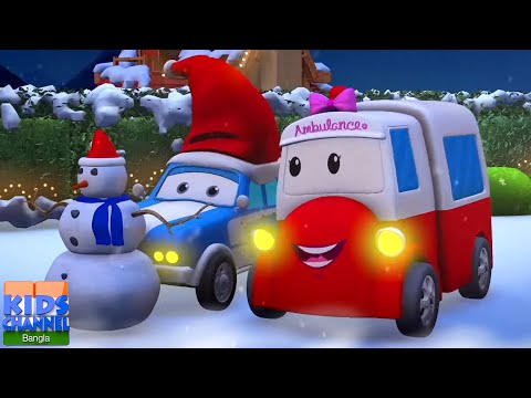 Jingle Bells Song, Cartoon Christmas Carols and Rhymes for Kids