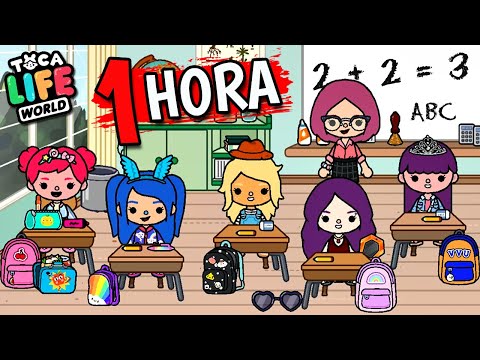 UMA HORA nas ESCOLAS do TOCA LIFE WORLD #LuliRarity